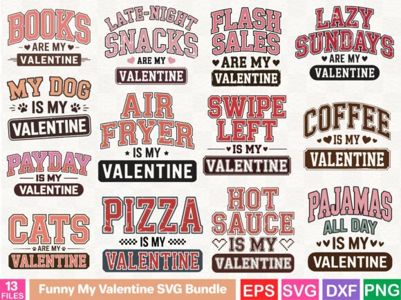 A Graphic Designer’s Practical Review of the Funny My Valentine SVG Bundle