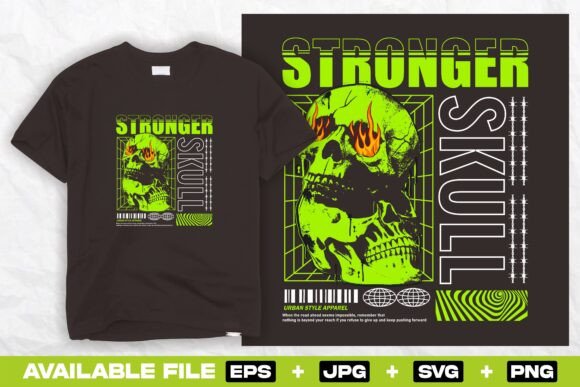 A Review of Skull Urban Streetwear T-Shirt Graphics