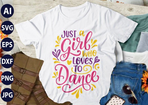 How a Dance SVG Graphic Elevates T-Shirt Designs