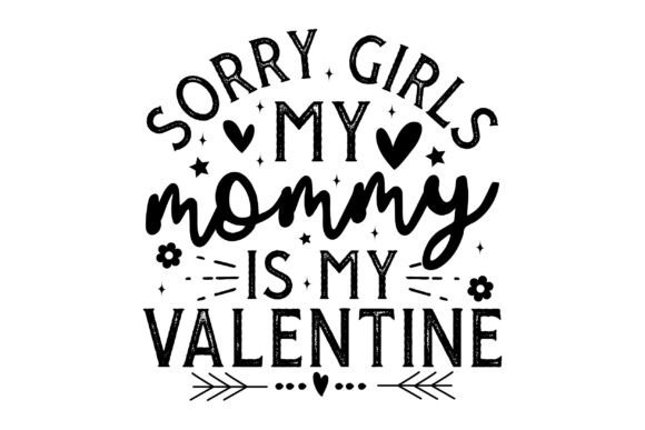 Mama Valentine SVG: Trendy T-Shirt Graphics