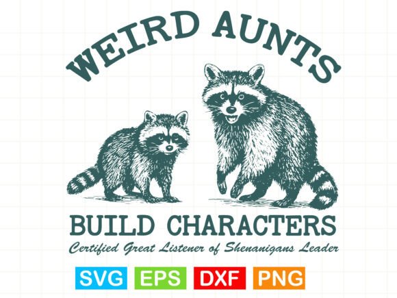 Raccoon Graphics for Branding and T-Shirt Designs