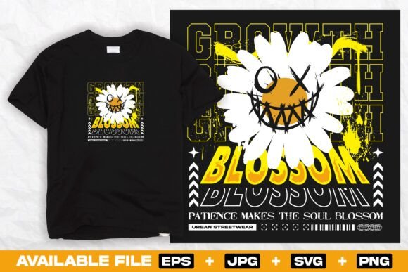 Reviewing the Flower Blossom Streetwear Graphic for Blog Design