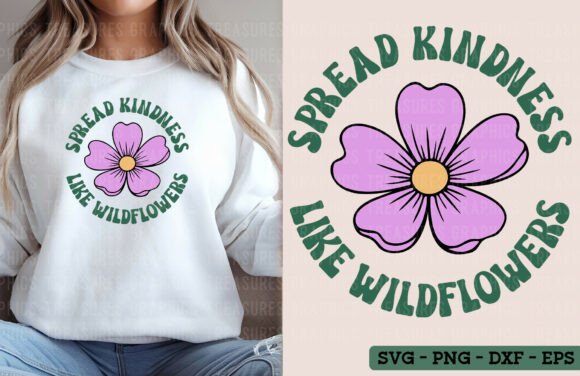 Reviewing the Retro Spread Kindness Wildflower Design