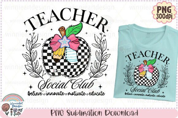 The Coquette Teacher Social Club Pencil Bow for Branding & Packaging